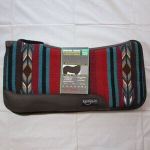 Reinsman Tacky Woven Contour Wither Relief Saddle Pad 31"x32" Red 277-HJ7-RDT
